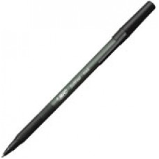 Bic Soft Feel Stic Medium Black PK 12