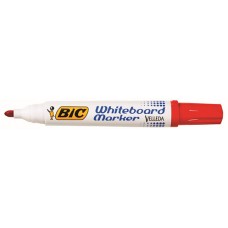 Bic Whiteboard Marker Velleda Bullet Red PK 12