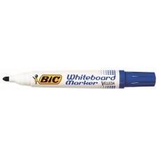 Bic Whiteboard Marker Velleda Bullet Blue PK 12
