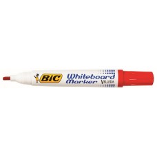 Bic Whiteboard Marker Velleda Chisel Red PK 12