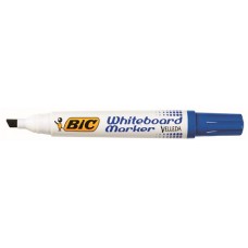 Bic Whiteboard Marker Velleda Chisel Blue PK 12