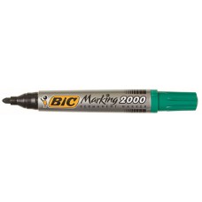 Bic Marking 2000 Perm Marker Bullet Green PK 12