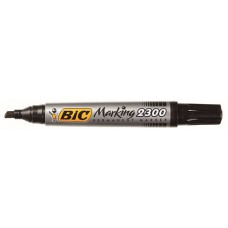 Bic Marking 2300 Perm Marker Chisel Black PK 12