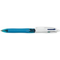 Bic 4 Colour Grip Retract Ball Pen Med EA