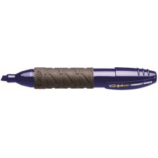 Bic Mark It Pocket Perm Marker Chisel Blue PK 12