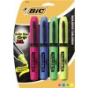 Bic Brite Liner Grip XL Highlighters 4 Colours PK 6