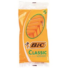 Bic Shaver 1 Classic Sensitive Skin Pouch 5 BX 10