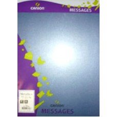 Metalic Messages Blue A4 120gsm PK 20