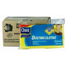 Chux Dusting Cloth 60cm x 30cm Yellow CT 5