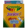 ZZZCrayola Junior Washable Markers PK 8