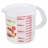 Cook Measure Jug w Lid 1 L Red Grads EA