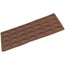 Macaron Sheet Silicone 36x23.5 Brown EA