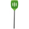 Slotted Turner Silicone w SS Handle Green EA