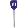 Slotted Turner Silicone w SS Handle Purple EA
