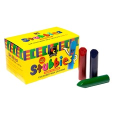 Stubbie Crayons 57x14mm (40pk)