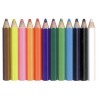 ZZZJumbo Washable Stubby Colouring Pencils w Sharpener PK 12