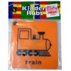 Kinder Rubs Plane Boat Train Truck Set 4 (ST)