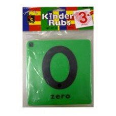 Kinder Rubs Numbers 1 to 9 (ST)