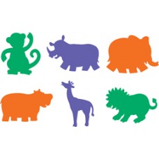 Stencils Jungle Animals Set 6 203mm ST