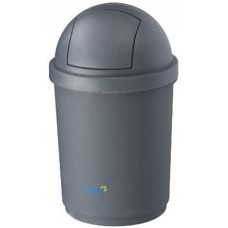 Grey Domed Bin 28L (EA)