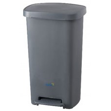 Pedal Bin 50L Grey (EA)