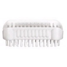 Double Sided Nail Brush White (EA)