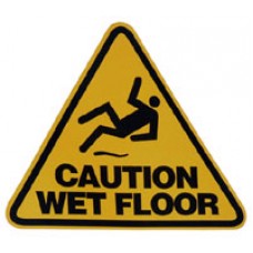 Label  Caution Wet Floor (EA)
