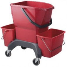 Ezy Ergo Bucket 25L Red For Press Wringer EA