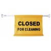 Door Caution Sign Closed for Cleaning  (EA)