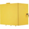 Janitors Cart Locking Compartment Yellow (EA)