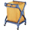 Scissor Trolley Janitors Cart Blue (EA)