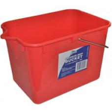 Squeezee Mop Bucket 11lt Red (EA)