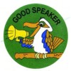 Merit Stickers Good Speaker PK 100