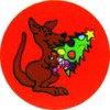 Merit Stickers Kangaroo Christmas Tree PK 100