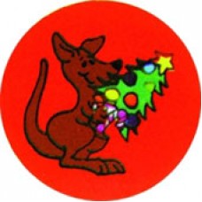 Merit Stickers Kangaroo Christmas Tree PK 100