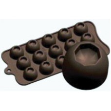 Chocolate Mould Gem Top 28x9mm EA