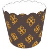 Baking Cups Brown and Gold PK 25