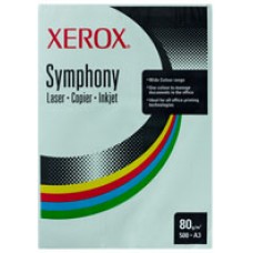 Xerox Symphony Pastel Green A3 80 gsm  (Ream)