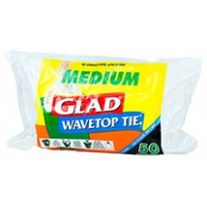 Glad Med Kitchen Tidy Liners 27Ltr Pk 50 (PK 50)