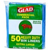 Glad GP 75Ltr Blue Garbags Pkt 50 (PK 50)