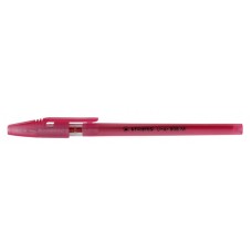 Stabilo 808 Ballpoint Red Pen Med  (Pkt 10)