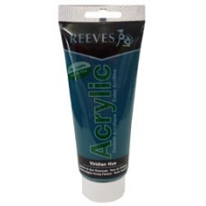 Reeves Acrylic Paint Viridian 75ml Tube (EA)