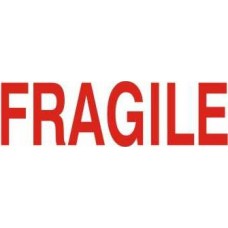 Deskmate Pre Ink Stamps FRAGILE Red (EA)