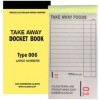 Take Away Docket Book Single Copy 100pg 150x100mm PK 10