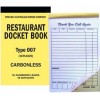 Restaurant Docket Book 007 Dup Carbonless 165x90 (EA)