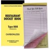 Restaurant Docket Book 008 Trip Carbonless 165x90 EA