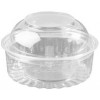 Castaway 8oz Clear Food Bowls with Dome Hinged Lid SLV 25
