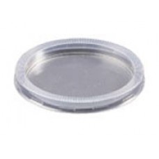 Clear Plastic Round Lids for 100 150 200ml Tubs Slv 50 (SL 50)