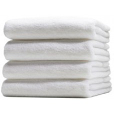 Duralux Combed Cotton Bath Sheet White 90x 185cm 460gsm EA