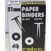 Celco Paper Binders 51mm 647 PK 100
